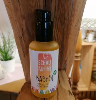 Schau auf Mi Bio Babyöl 100ml