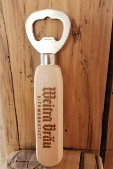 Weitra Bräu Flaschenöffner aus Holz