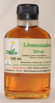 Löwenzahnsirup