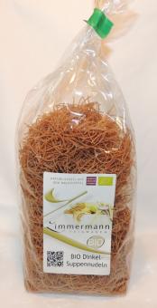 BIO Dinkelsuppennudeln