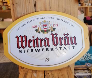 Weitra Bräu Dekoschild