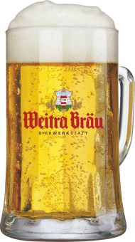 Weitra Bräu Henkelglas Weitraer Henkelglas