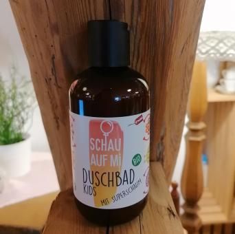 Schau auf Mi Bio Duschbad Kids mit Superschaum 200ml