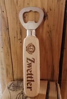 Zwettler Bier Flaschenöffner aus Holz